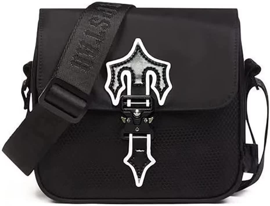 バッグ Trapstar messenger bag Black/Green Shop Trapstar Bag Black Green - Irongate | Plugstationuk
